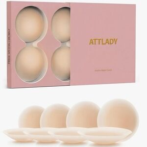8pk ATTLADY Invisible Nipple Covers